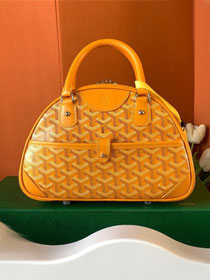 Goyard original canvas small bowling bag GY0098 yellow