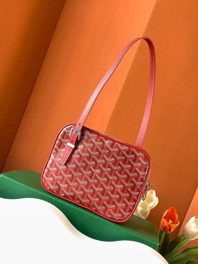 Goyard original canvas small shoulder bag GY0101 red