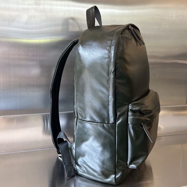 BV original calfskin backpack 731194 dark green