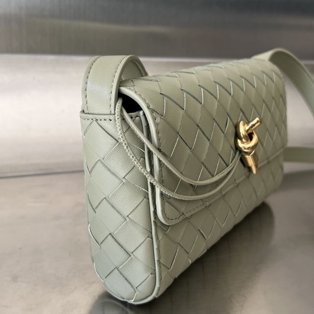 BV original lambskin mini andiamo shoulder bag 755545 travertine