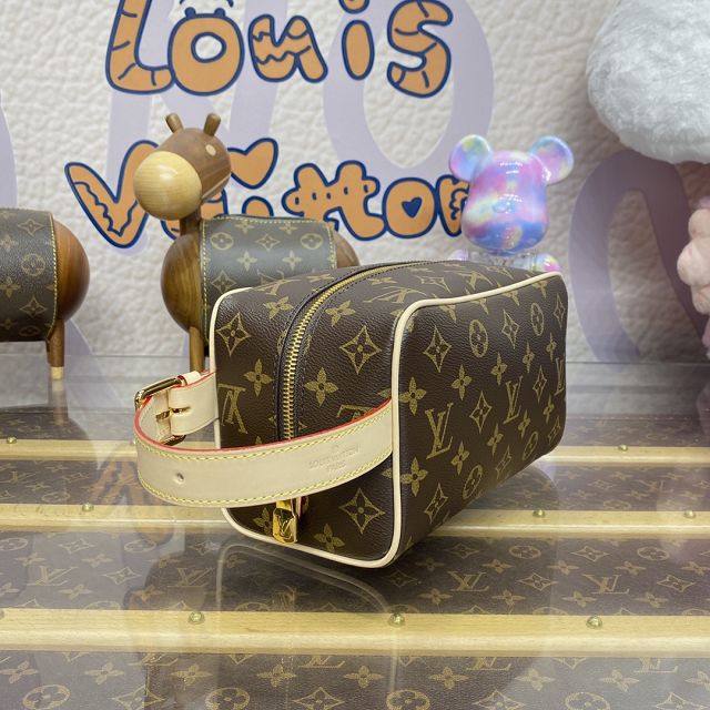 Louis vuitton original monogram canvas locker dopp kit M83112