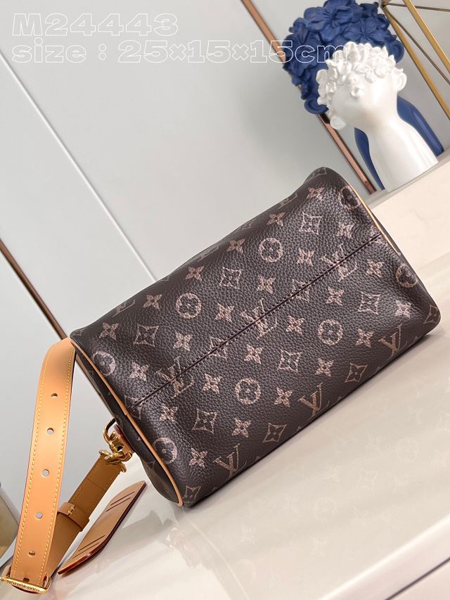 Louis vuitton original soft calfskin speedy P9 25 M24443 brown