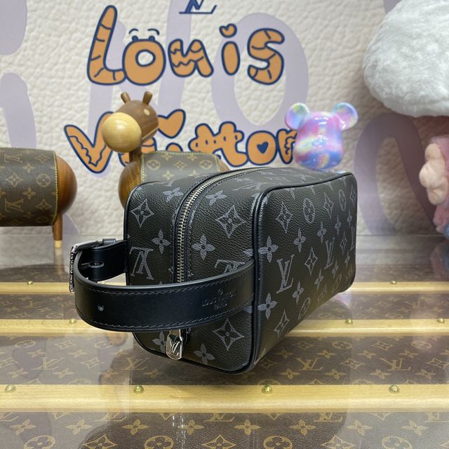 Louis vuitton original monogram eclipse locker dopp kit M83113