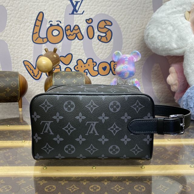 Louis vuitton original monogram eclipse locker dopp kit M83113