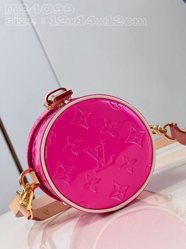 Louis vuitton original vernis leather astor bag M24102 pink