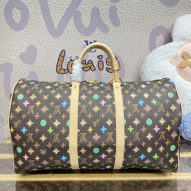 Louis vuitton original monogram canvas keepall 50 M24901