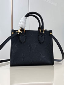 Louis vuitton original calfskin onthego BB M46993 black