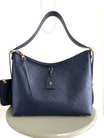 Louis vuitton original calfskin carryAll pm M46289 navy blue