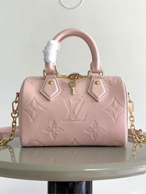 Louis vuitton original calfskin speedy 20 M46397 light pink