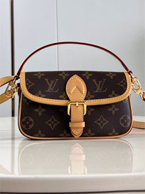 Louis vuitton original monogram canvas nano diane M83300 