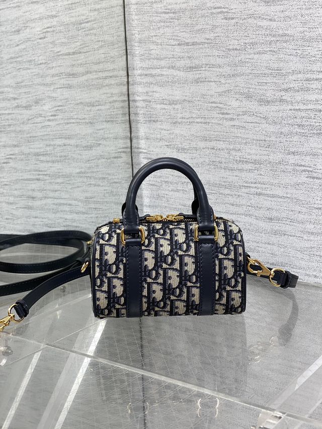 Dior original cotton groove 17 nano bag S4000 blue