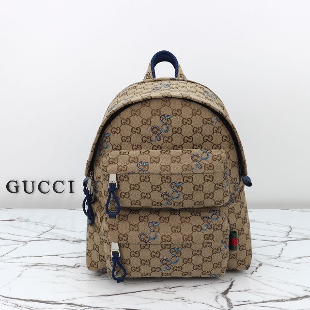GG original canvas medium backpack 800265 beige