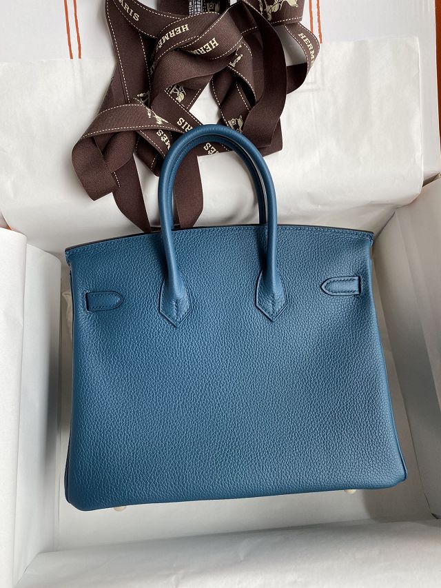 Hermes original togo leather birkin 30 bag H30-1 colvert