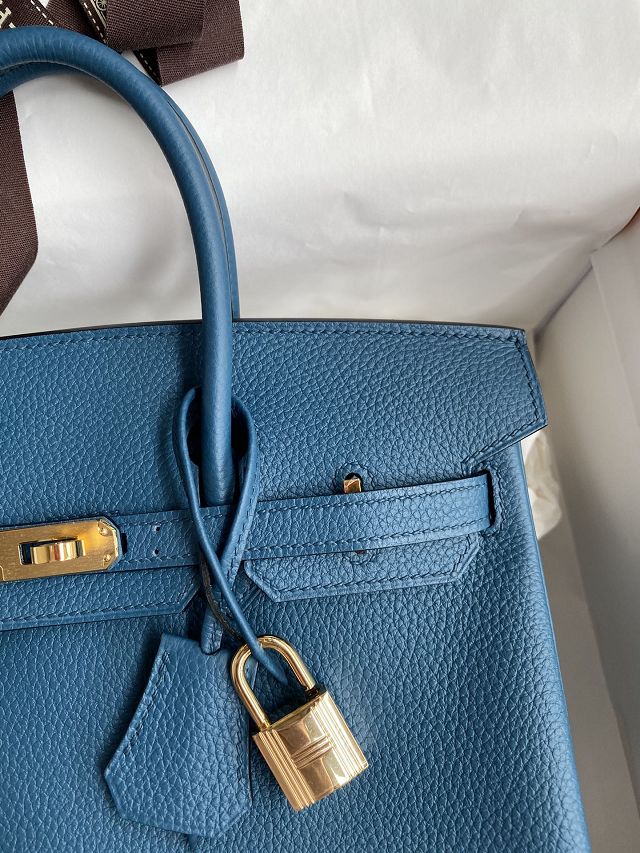 Hermes original togo leather birkin 30 bag H30-1 colvert