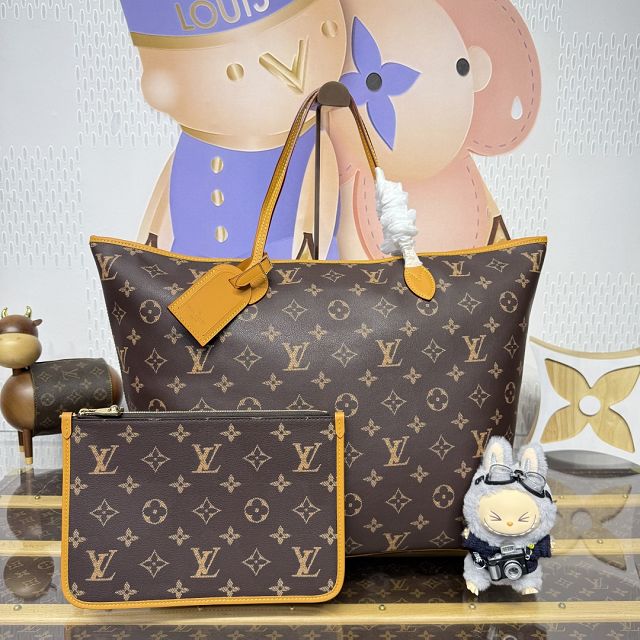 Louis vuitton origianl monogram calfskin nevereverfull M14023