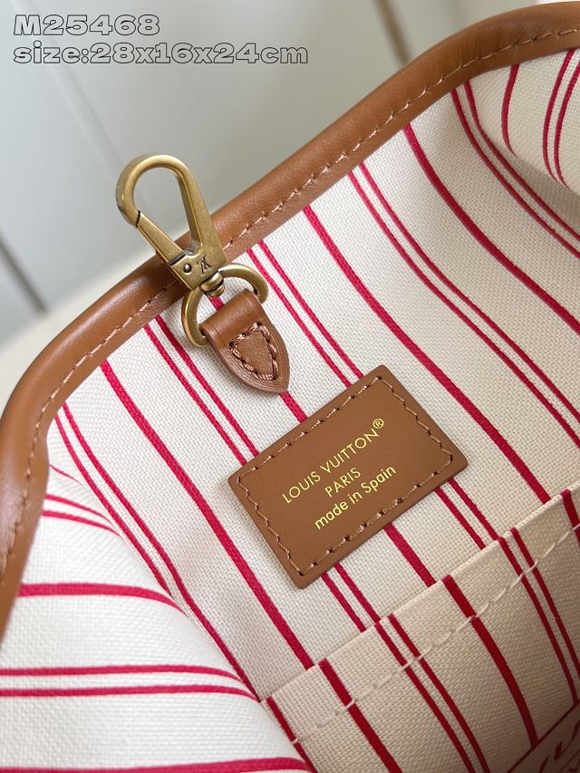 Louis vuitton original cotton low key hobo M25468 brown