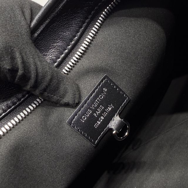 Louis vuitton original calfskin carry all travel bag M15175 black