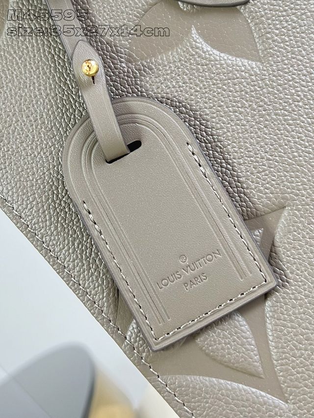 Louis vuitton original calfskin onthego mm M25523 smoke