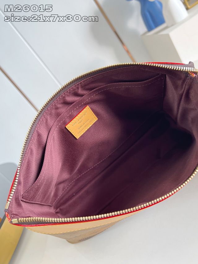 Louis vuitton original canvas pochette voyage souple M26015 