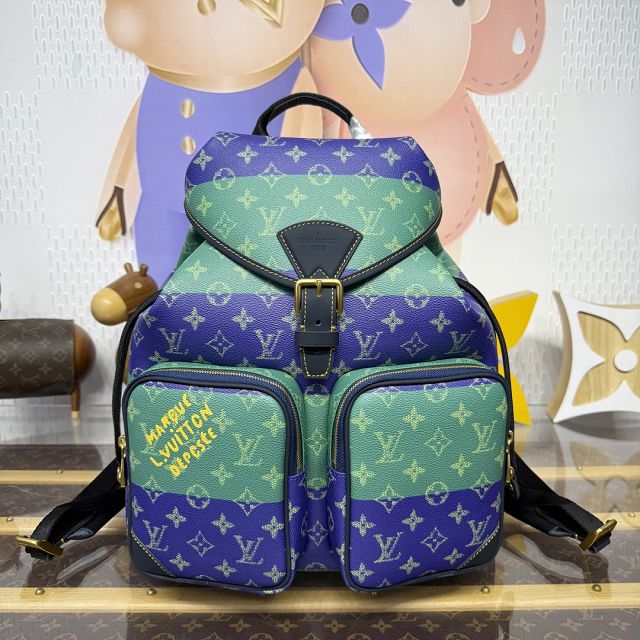 Louis vuitton original monogram canvas montsouris cargo backpack M14015