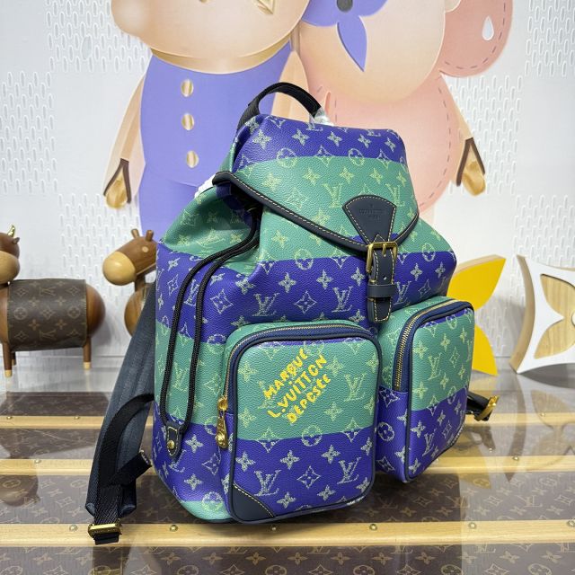 Louis vuitton original monogram canvas montsouris cargo backpack M14015