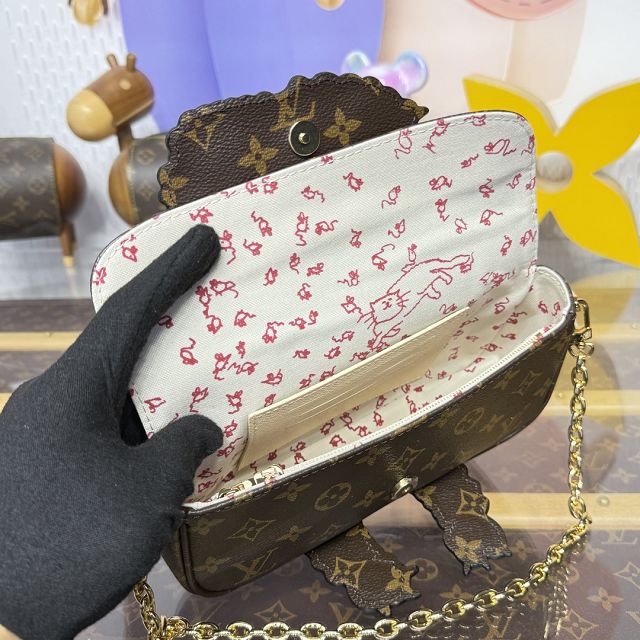 Louis vuitton original monogram canvas wallet on chain Ivy M15148