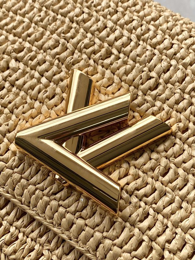 Louis vuitton original raffia twist MM slim M14308