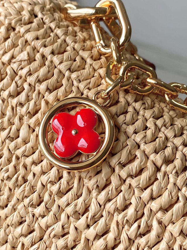 Louis vuitton original raffia twist MM slim M14308