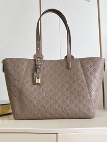 Louis vuitton original calfskin all in one mm handbag M25888 smoke