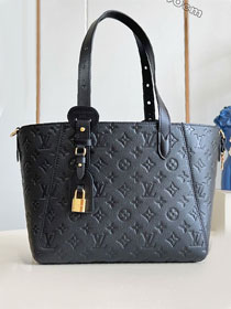 Louis vuitton original calfskin all in one pm handbag M25858 black