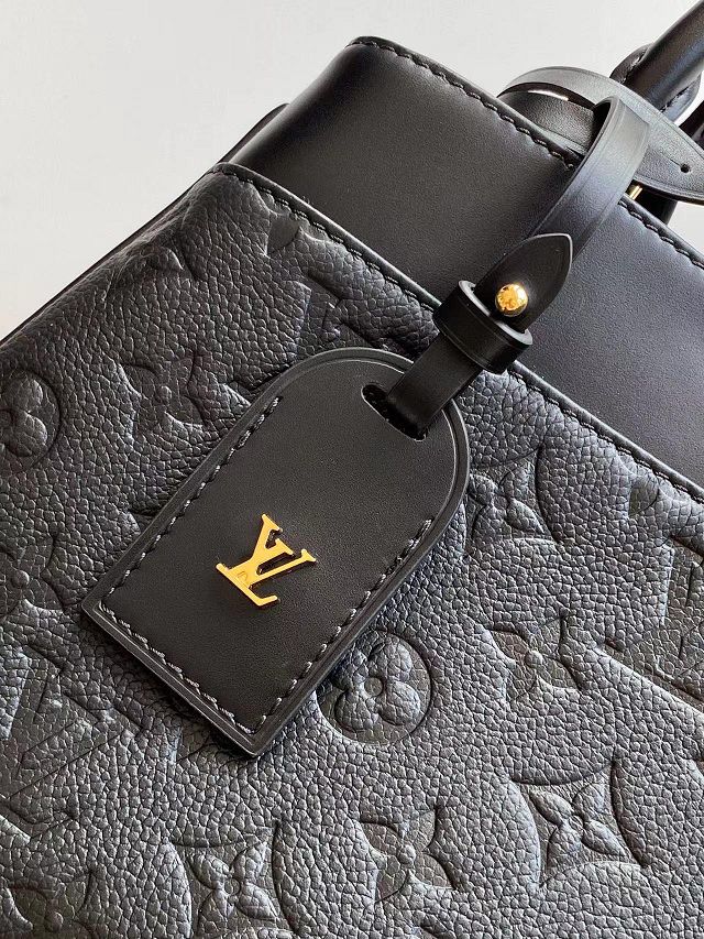 Louis vuitton original calfskin avenue pm handbag M25577 black