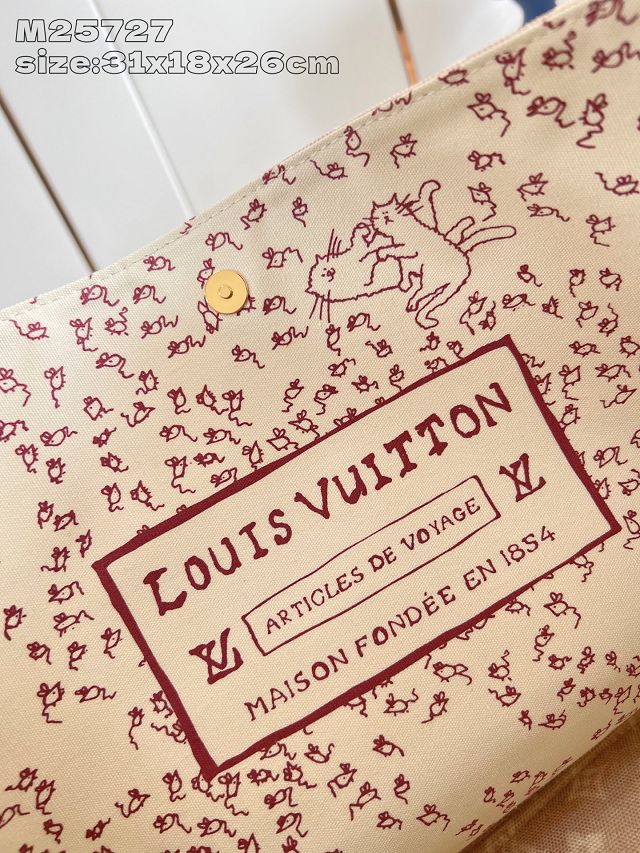 Louis vuitton original meowgram canvas all In MM handbag M25727