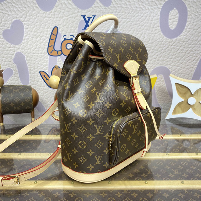 Louis vuitton original monogram canvas montsouris MM backpack M11197
