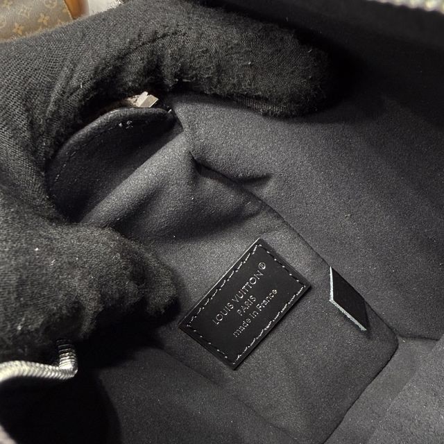 Louis vuitton original monogram eclipse side trunk east west M26226