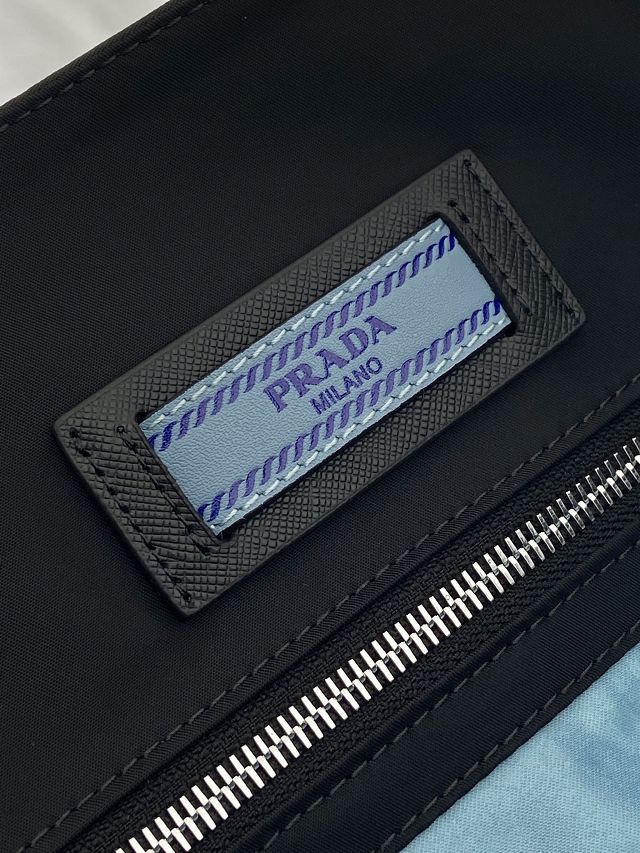 Prada original nylon large shopping bag 1BG184 black