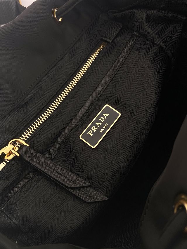 Prada original nylon medium backpack 1BZ081 black