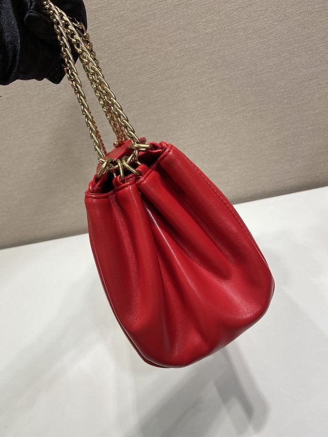 Prada original calfskin tumulte small bag 1BD395