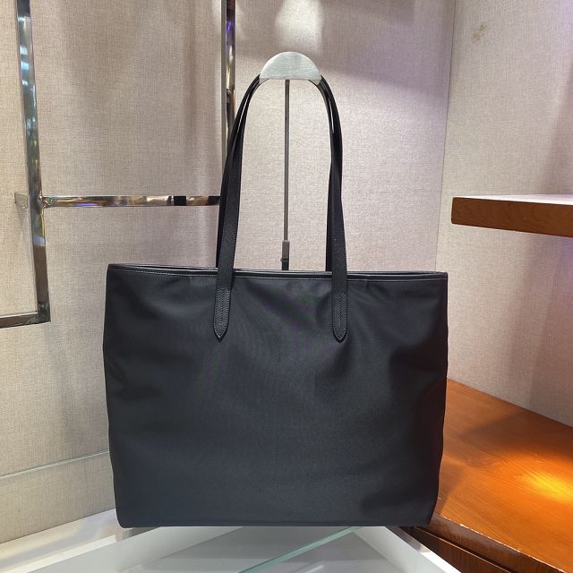 Prada original nylon large tote bag 1BG218 black