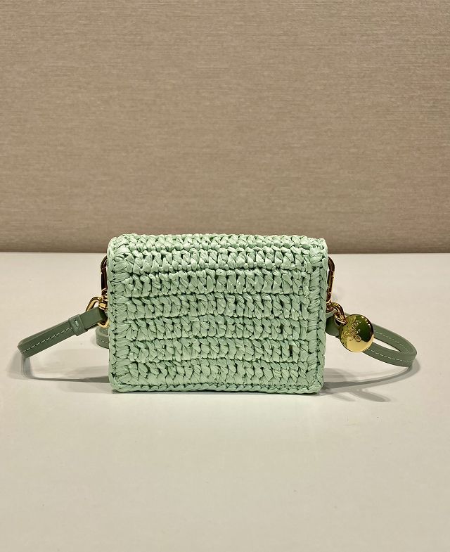 Prada original raffia mini shoulder bag 1MR024