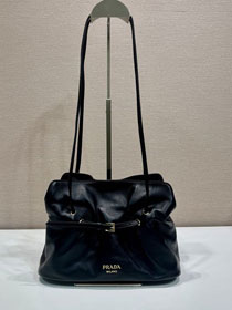 Prada original lambskin dada small bag 1BG586 black