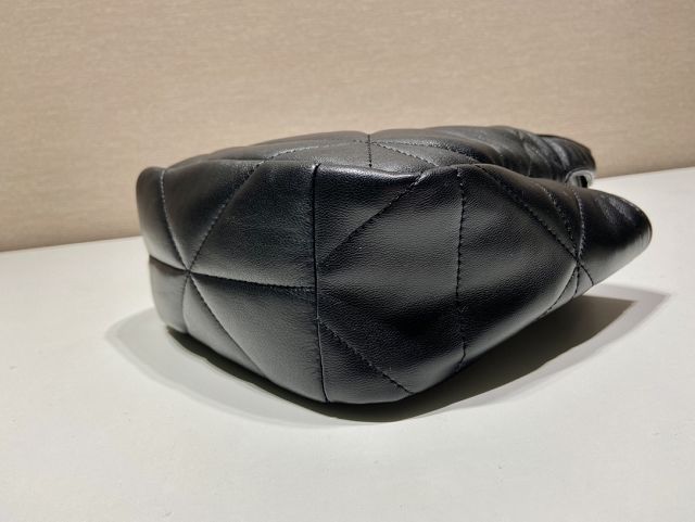 Prada original lambskin mini tote bag 1BG451 black