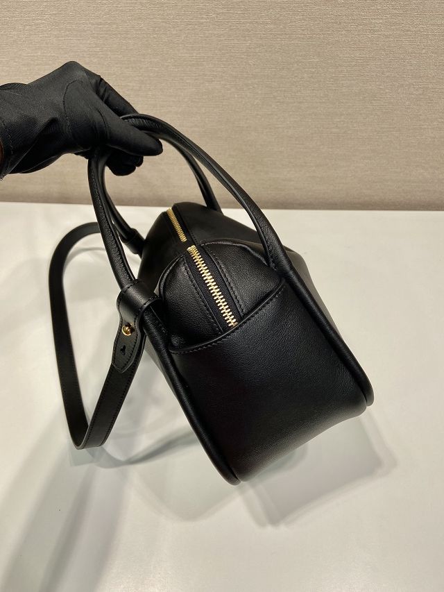 Prada original calfskin darling handbag 1BA451 black