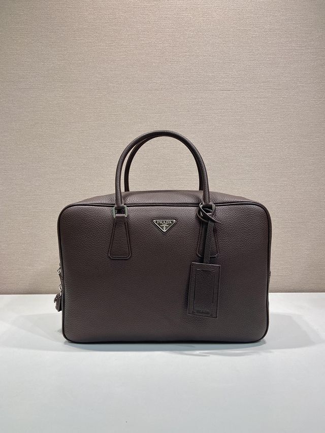 Prada original calfskin large briefcase 2VE027