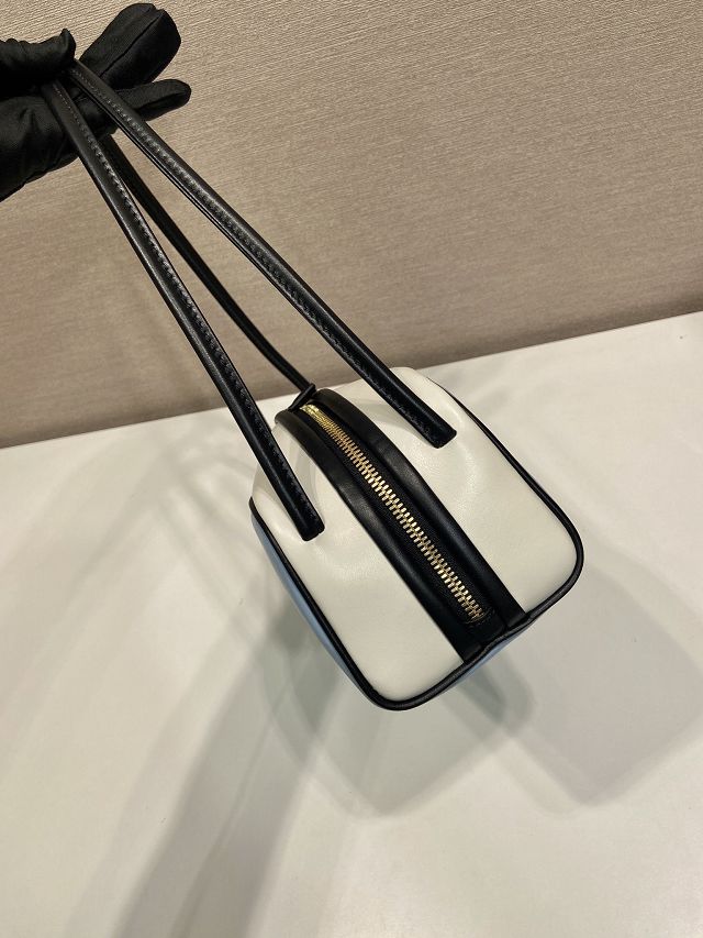 Prada original calfskin shoulder bag 1BC249 blue