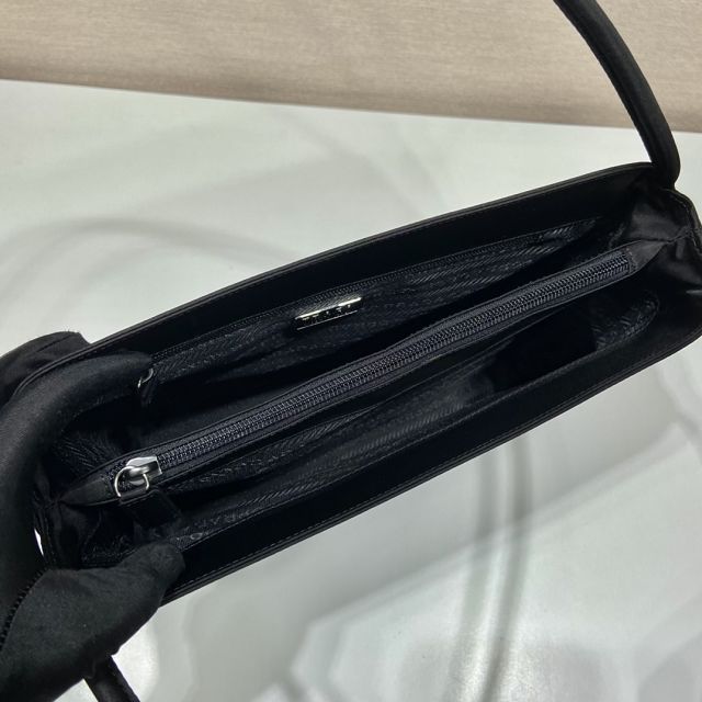 Prada original nylon medium tote bag B6246 black