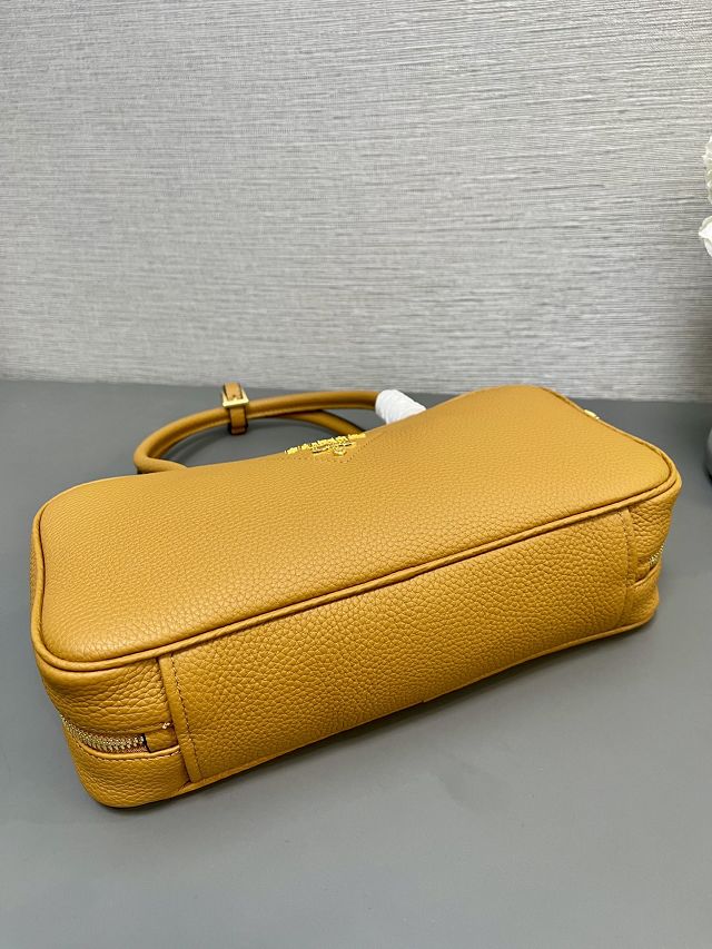 Prada original calfskin shoulder bag 1BB126 caramel