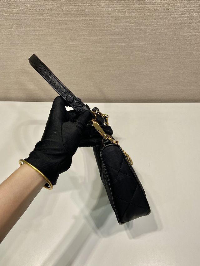 Prada original nylon re-edition mini bag 1BC204 black