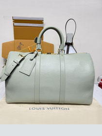 Louis vuitton original epi leather keepall 45 M15181 light green