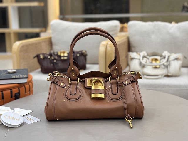 Chloe original calfskin paddington bag CH0003 brown