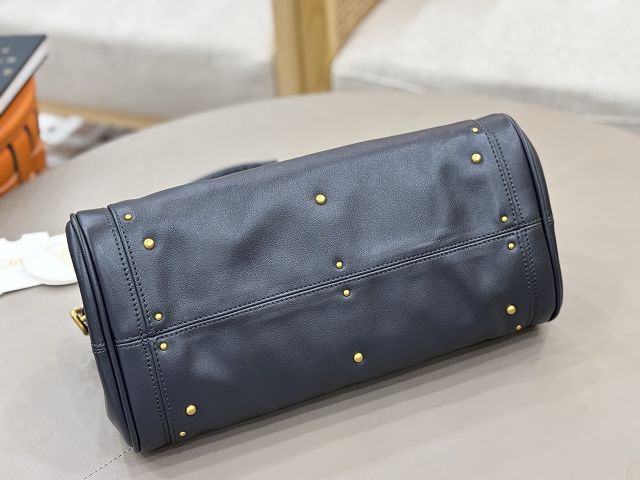 Chloe original calfskin paddington bag CH0003 navy blue